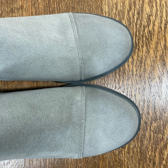 NEW Sorel Evie ll Waterproof Suede Chelsea Boot Women’s Size 7.5 Quarry/Grill - Picture 6 of 10